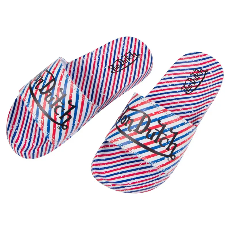 Women's Barbershop Slides sold by Von Dutch