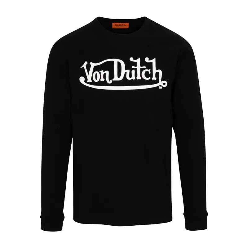 Authentics Flying Eyeball Black LS Tee sold by Von Dutch