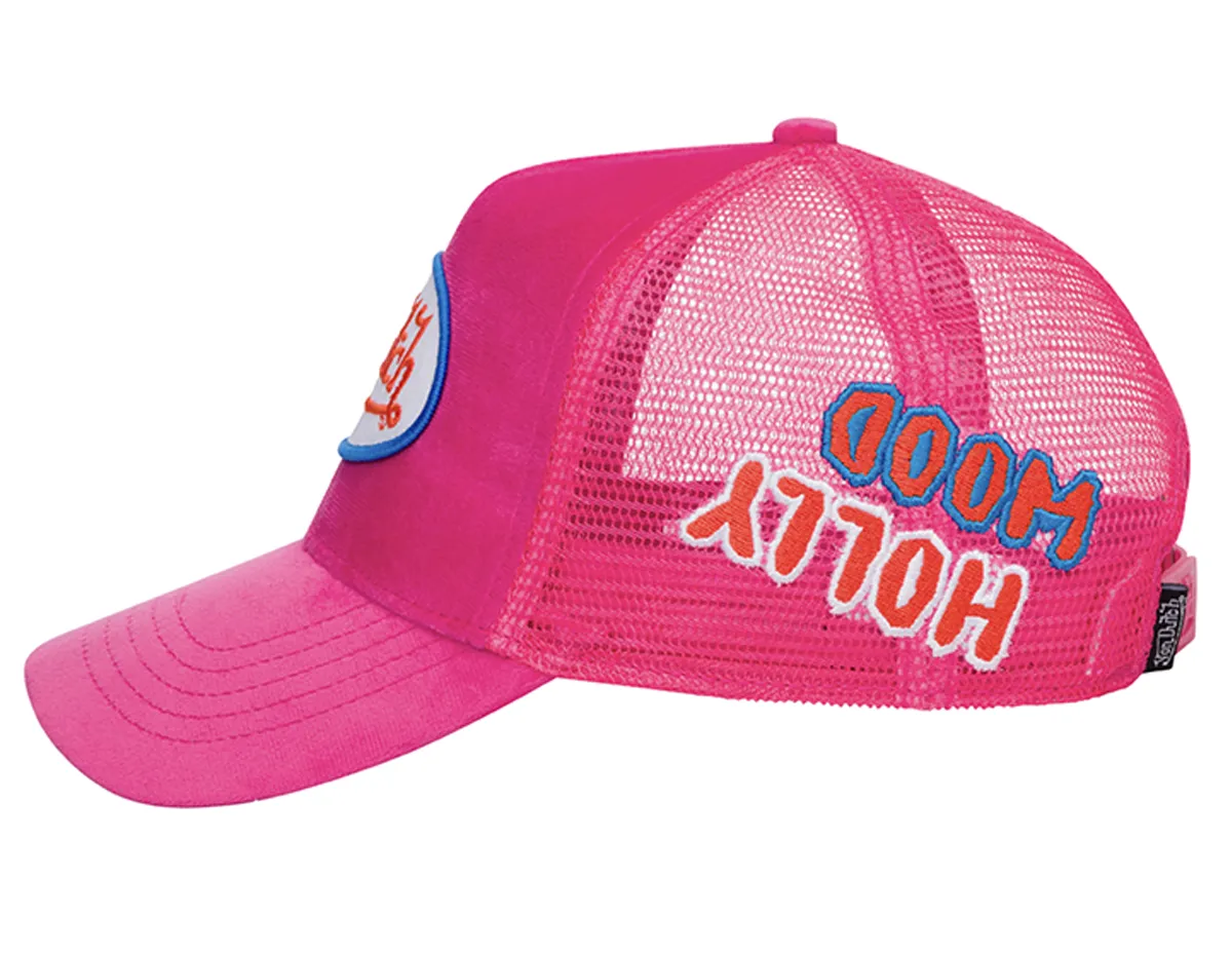 Hollywood Velvet Hot Pink Trucker sold by Von Dutch product image thumbnail 2