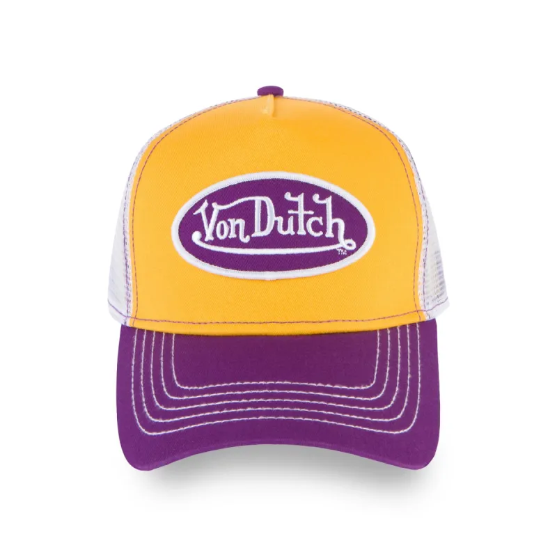 Purple Gold Trucker sold by Von Dutch