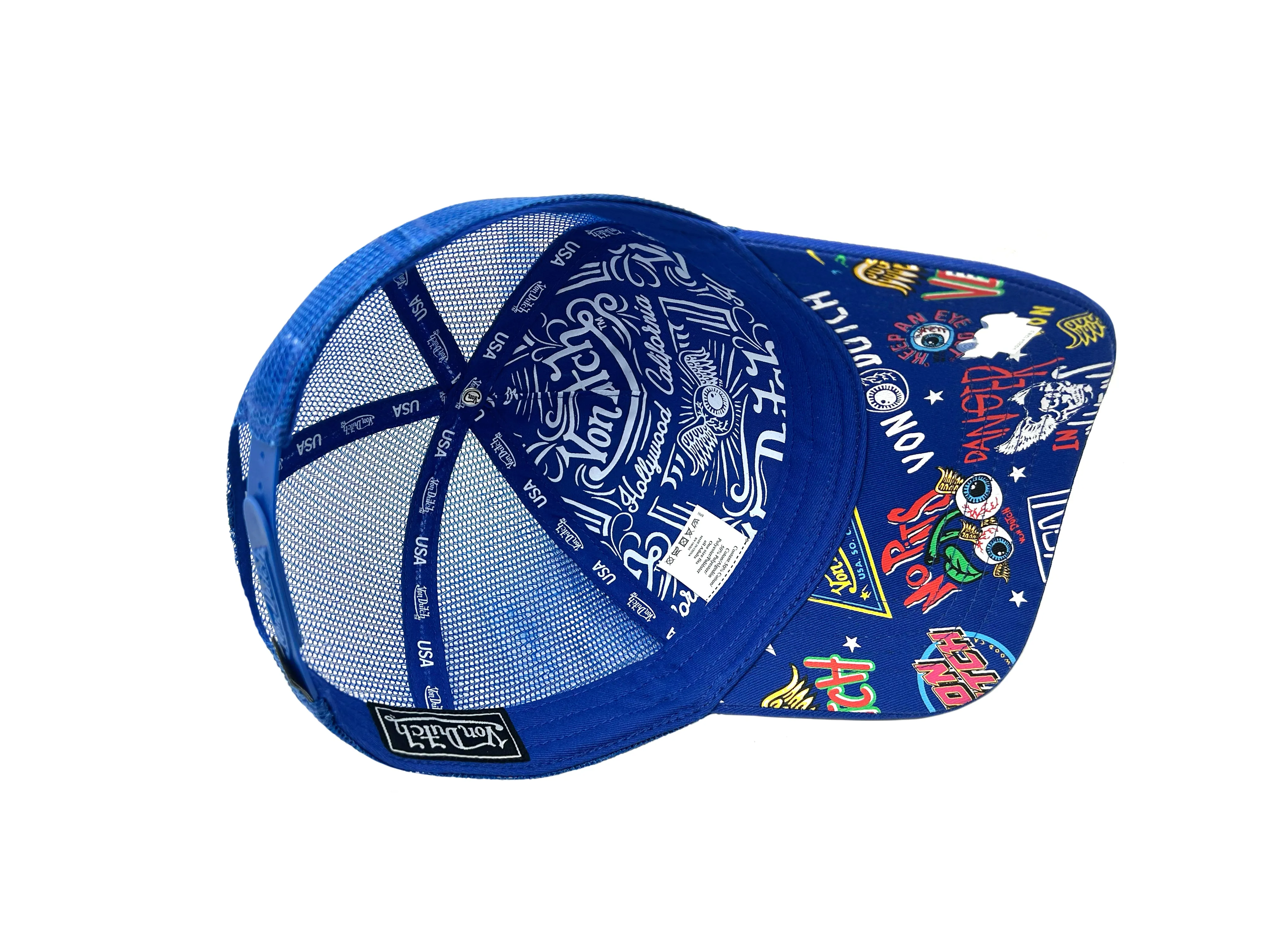 Jax Blue All-Over-Print-Trucker sold by Von Dutch product image thumbnail 5