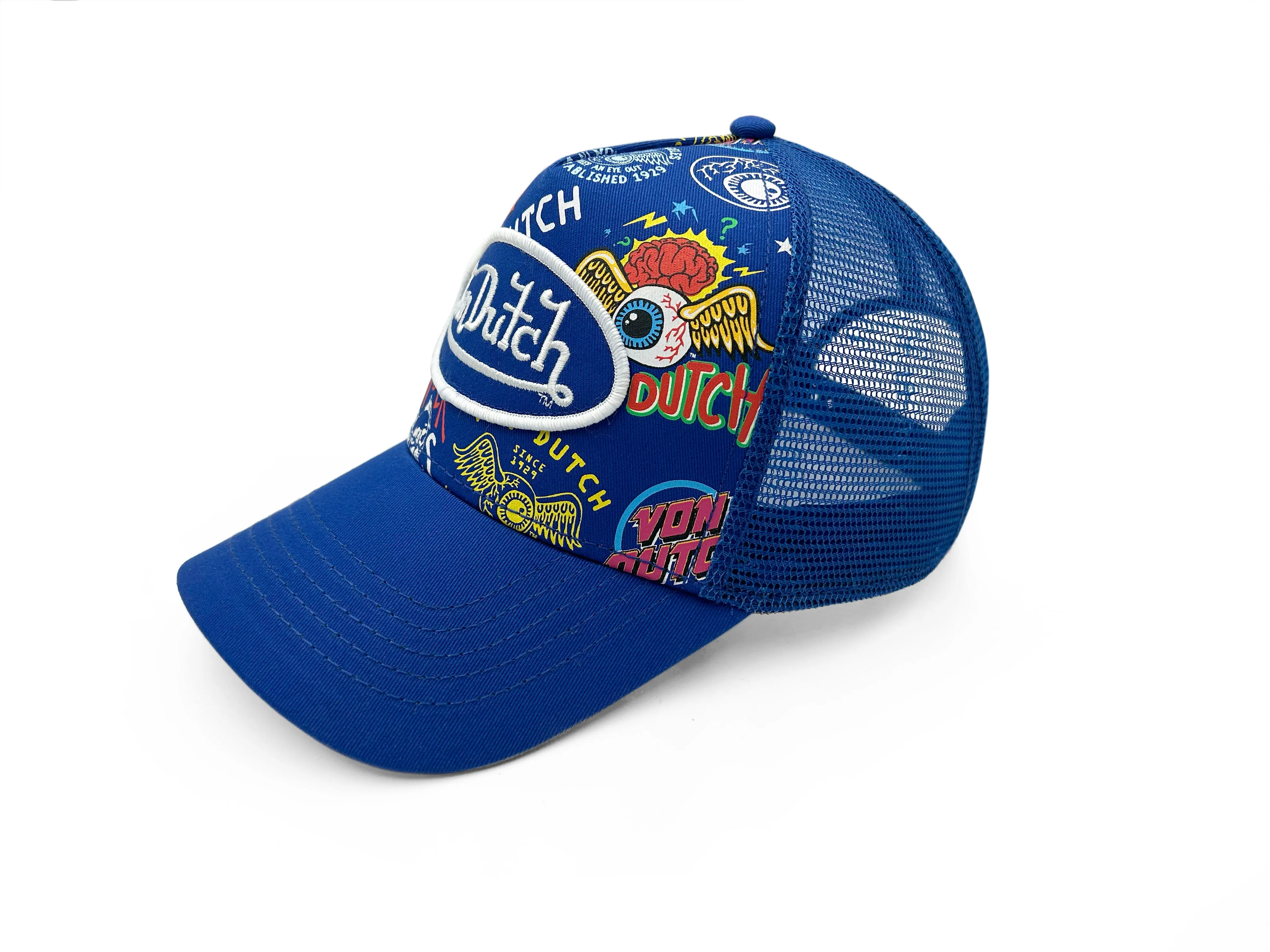 Jax Blue All-Over-Print-Trucker sold by Von Dutch product image thumbnail 4