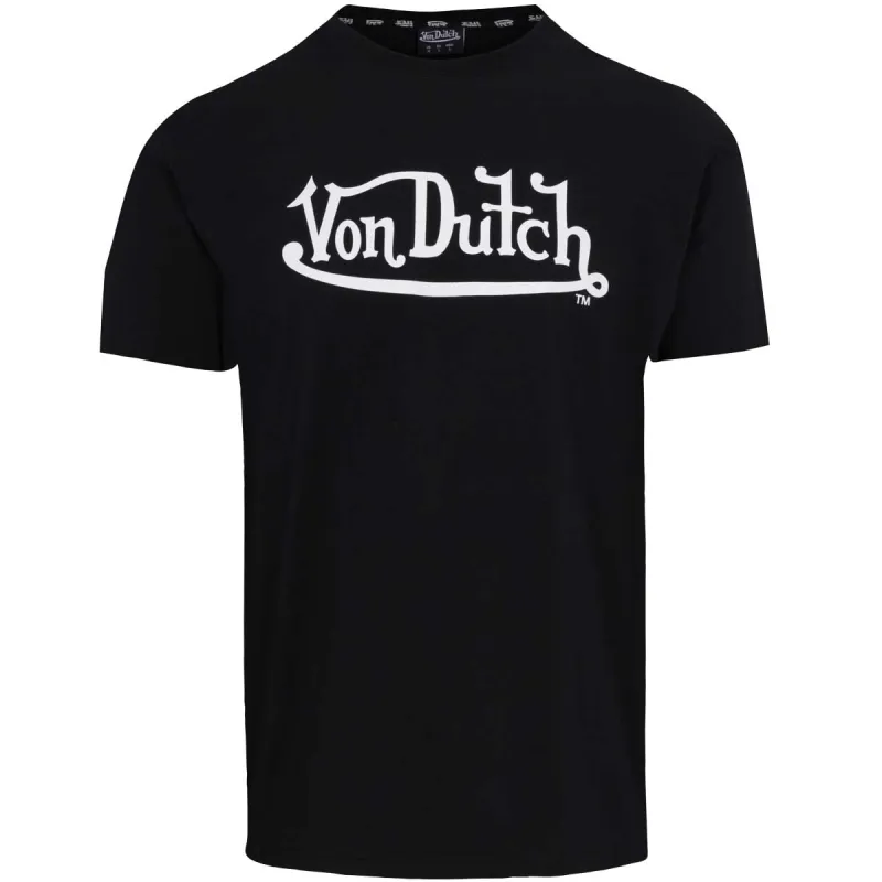 Von Dutch Originals Logo Black SS Tee sold by Von Dutch