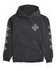 Von Dutch Vintage Charcoal & White Distressed Chopper Hoodie sold by Von Dutch