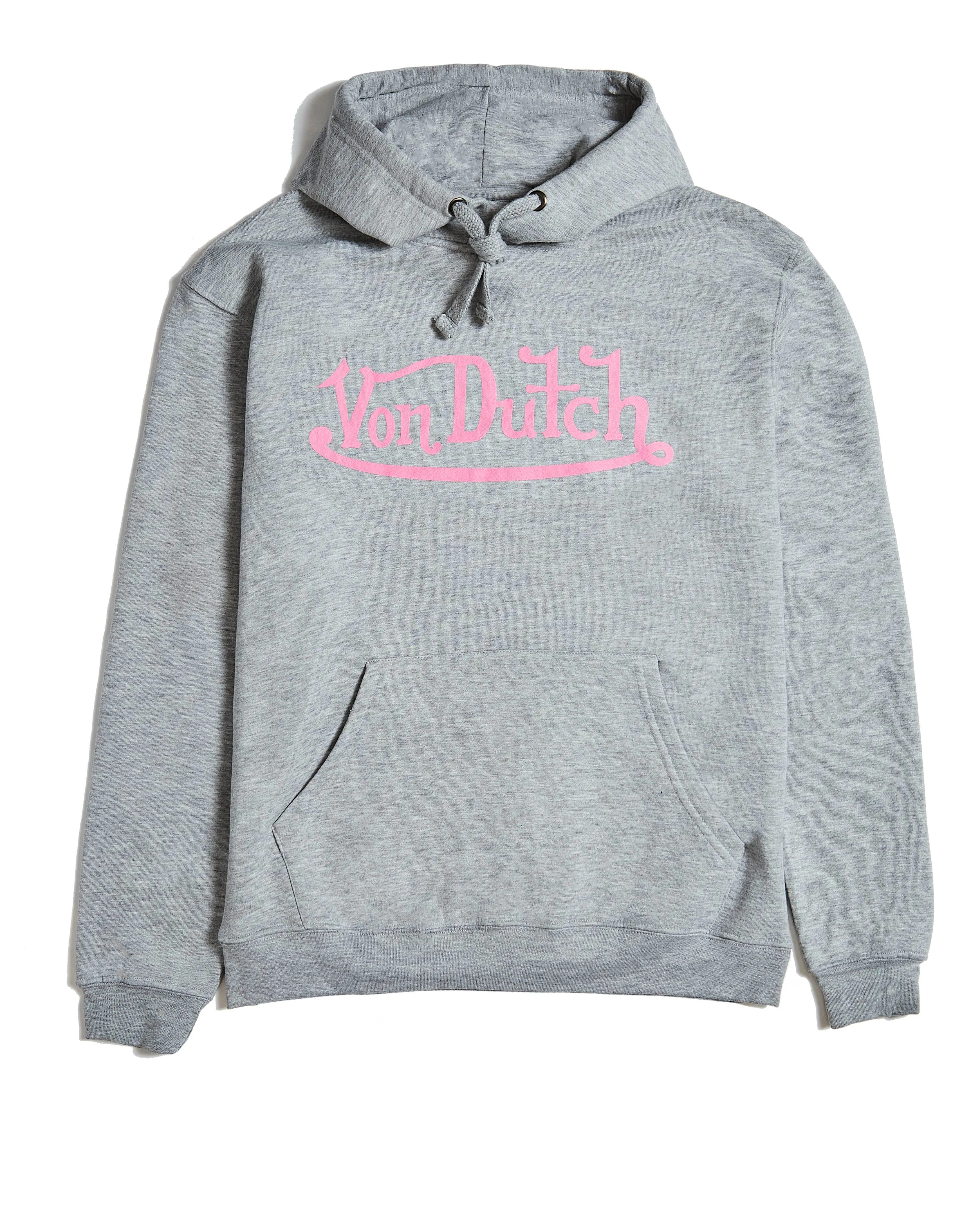 Von Dutch Originals Pink on Grey Hoodie sold by Von Dutch