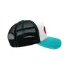 Blue and Pink Classic Distressed Trucker Hat sold by Von Dutch