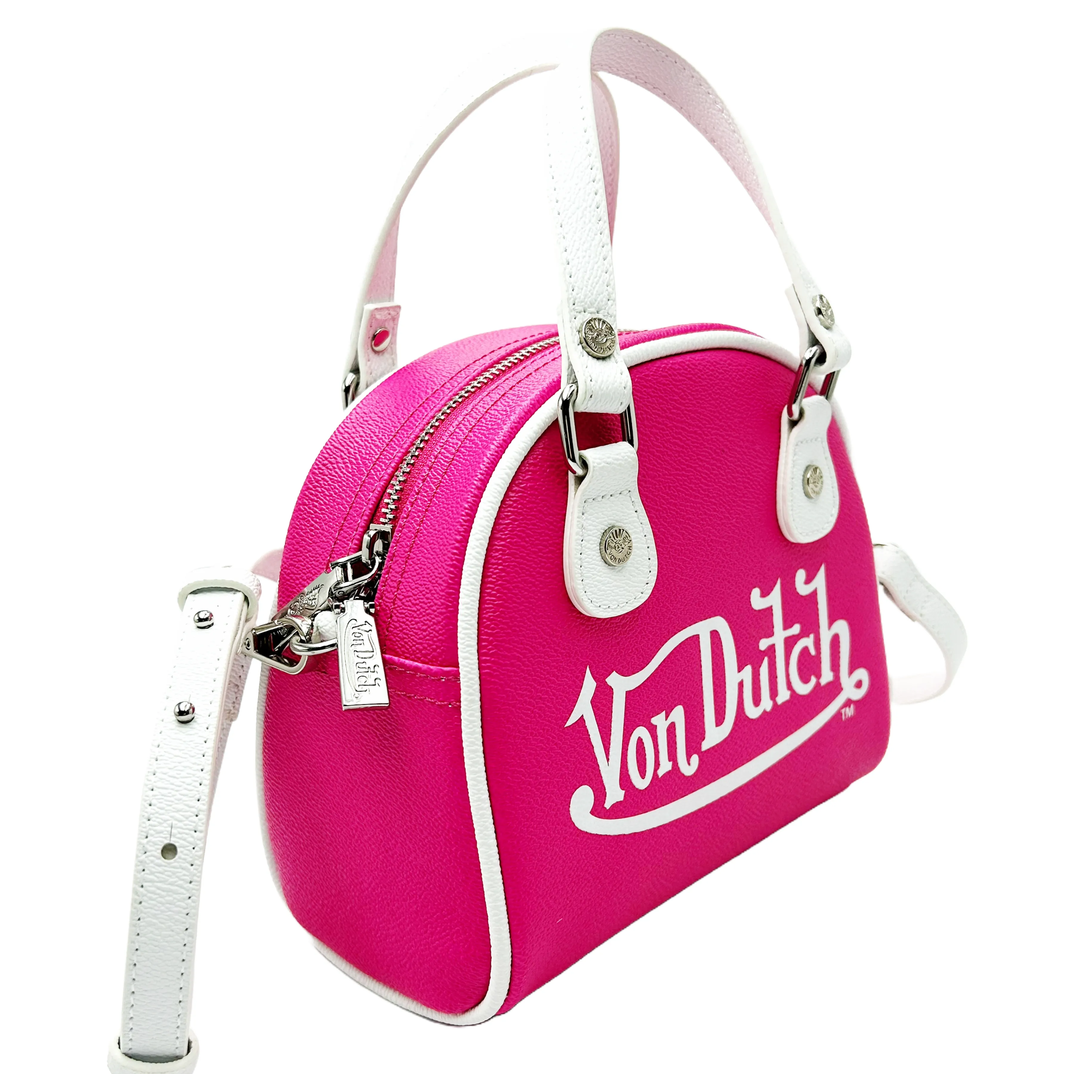 Von Dutch Hot Pink Bowling Bag sold by Von Dutch product image thumbnail 5