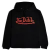 Von Dutch Originals Red on Black Hoodie sold by Von Dutch