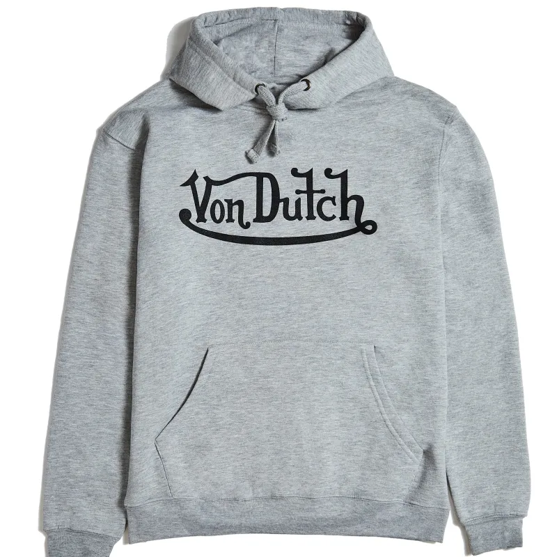 Von Dutch Original Black on Grey Hoodie sold by Von Dutch