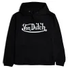 Von Dutch Originals White on Black Hoodie sold by Von Dutch