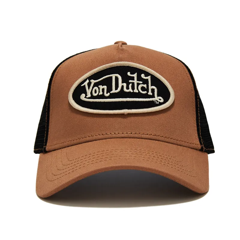 Brown & Black Trucker sold by Von Dutch