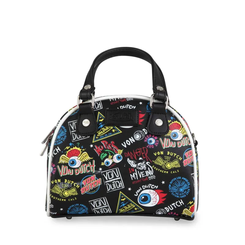 Von Dutch Jax Bowling Bag – Black sold by Von Dutch