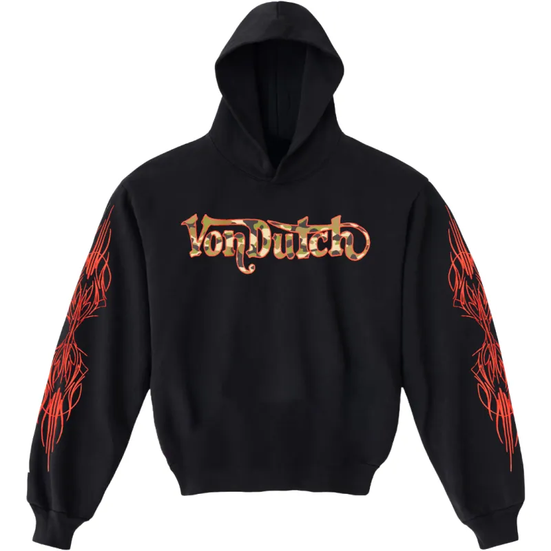 Von Dutch Camo Pinstripe Hoodie sold by Von Dutch