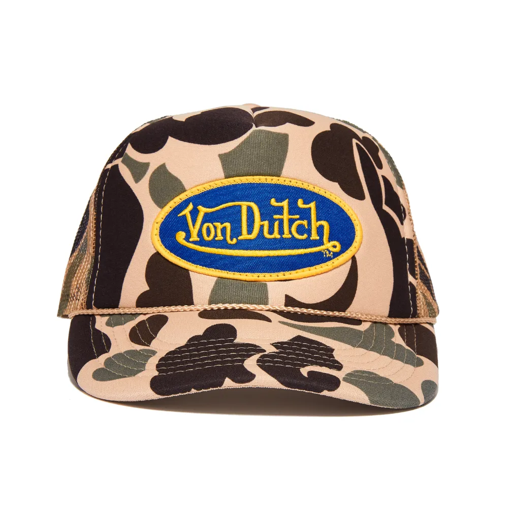 Von Dutch Foam Camo Trucker Hat sold by Von Dutch