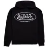 Von Dutch Black French Terry Washed Logo Hoodie sold by Von Dutch