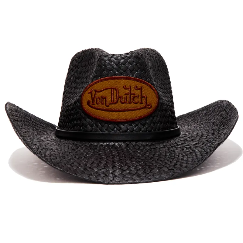 Maroon Classic Cowboy Hat sold by Von Dutch