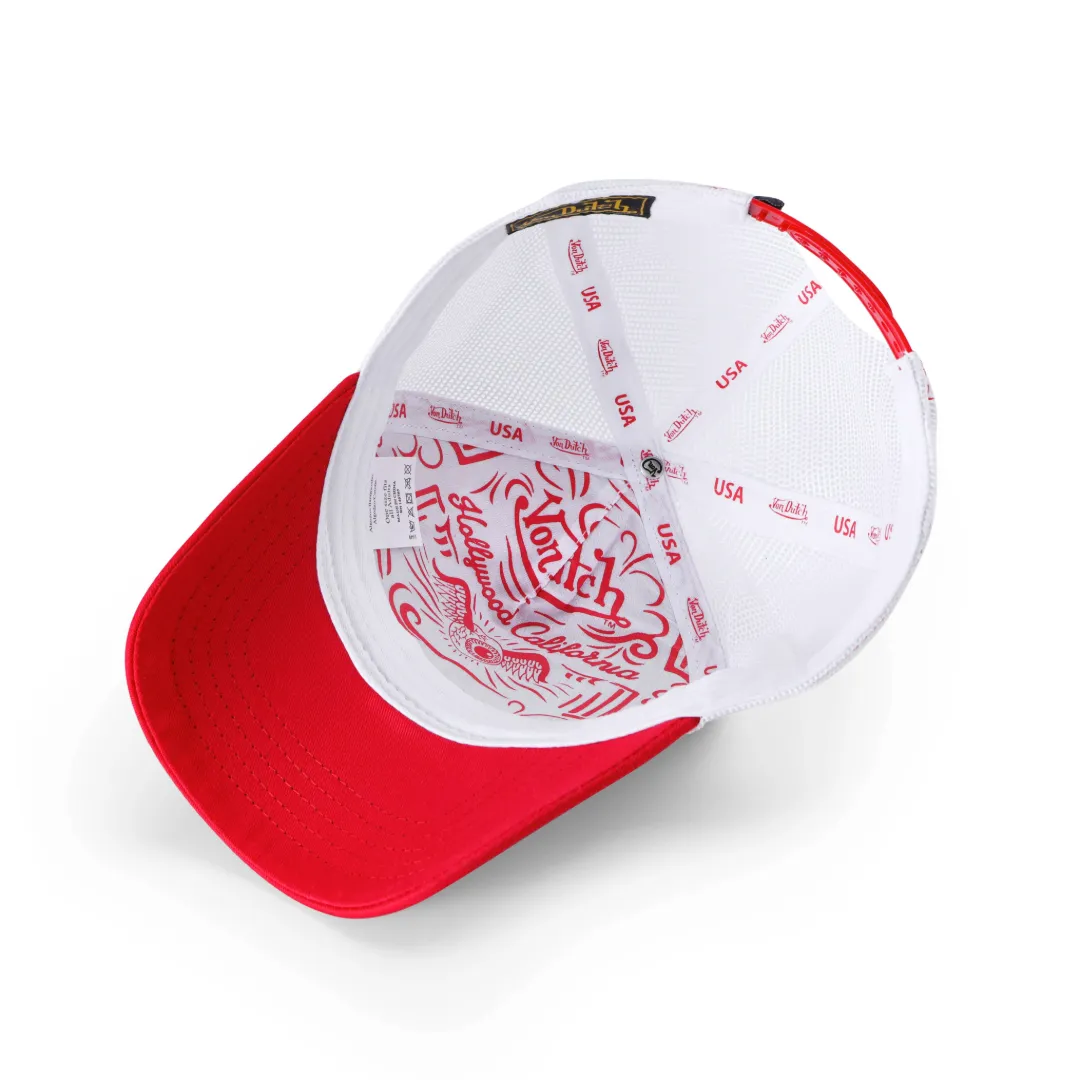 Von Dutch 4th Trucker Hat - Red sold by Von Dutch product image thumbnail 4