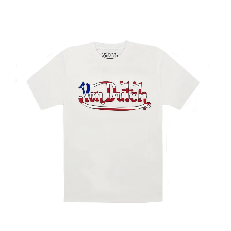 American Tee - White sold by Von Dutch