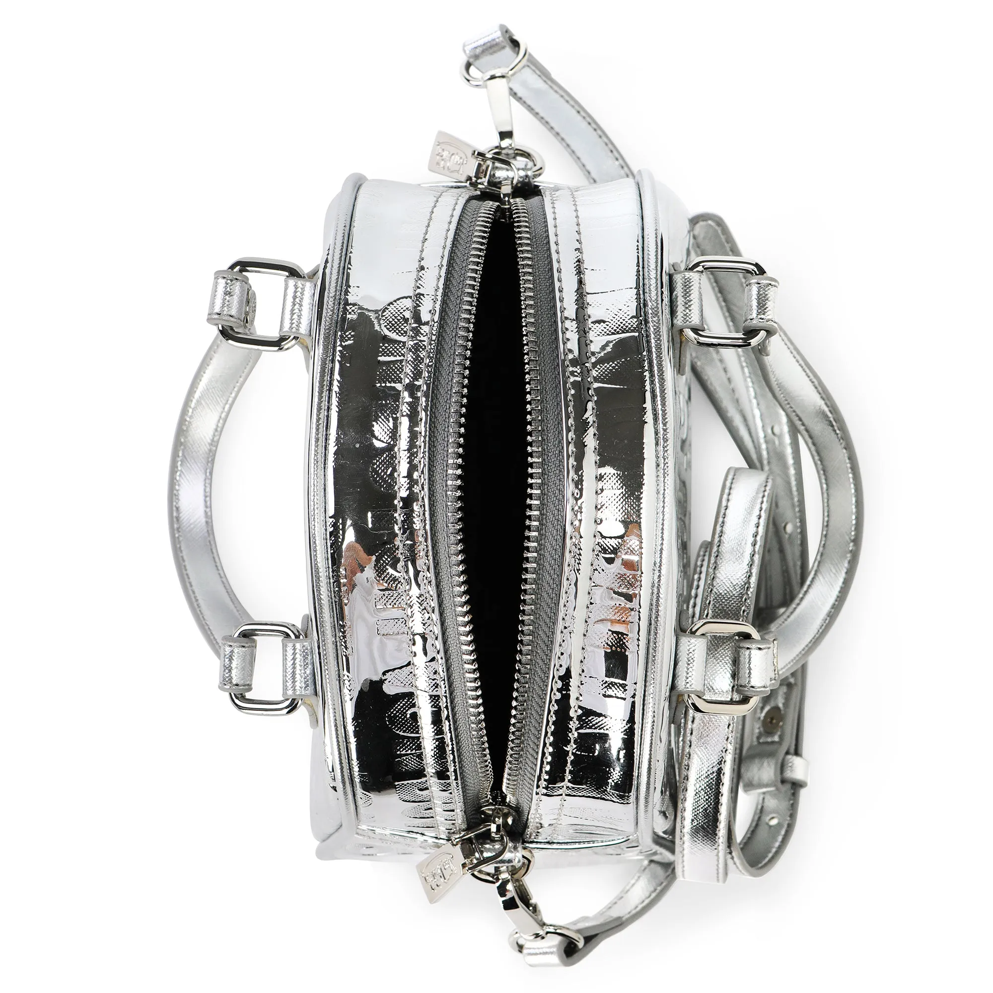 Von Dutch Silver Foil Reflective Bowling Bag sold by Von Dutch product image thumbnail 5