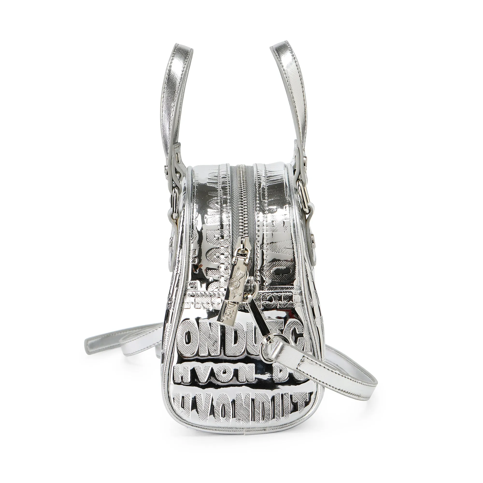 Von Dutch Silver Foil Reflective Bowling Bag sold by Von Dutch product image thumbnail 2