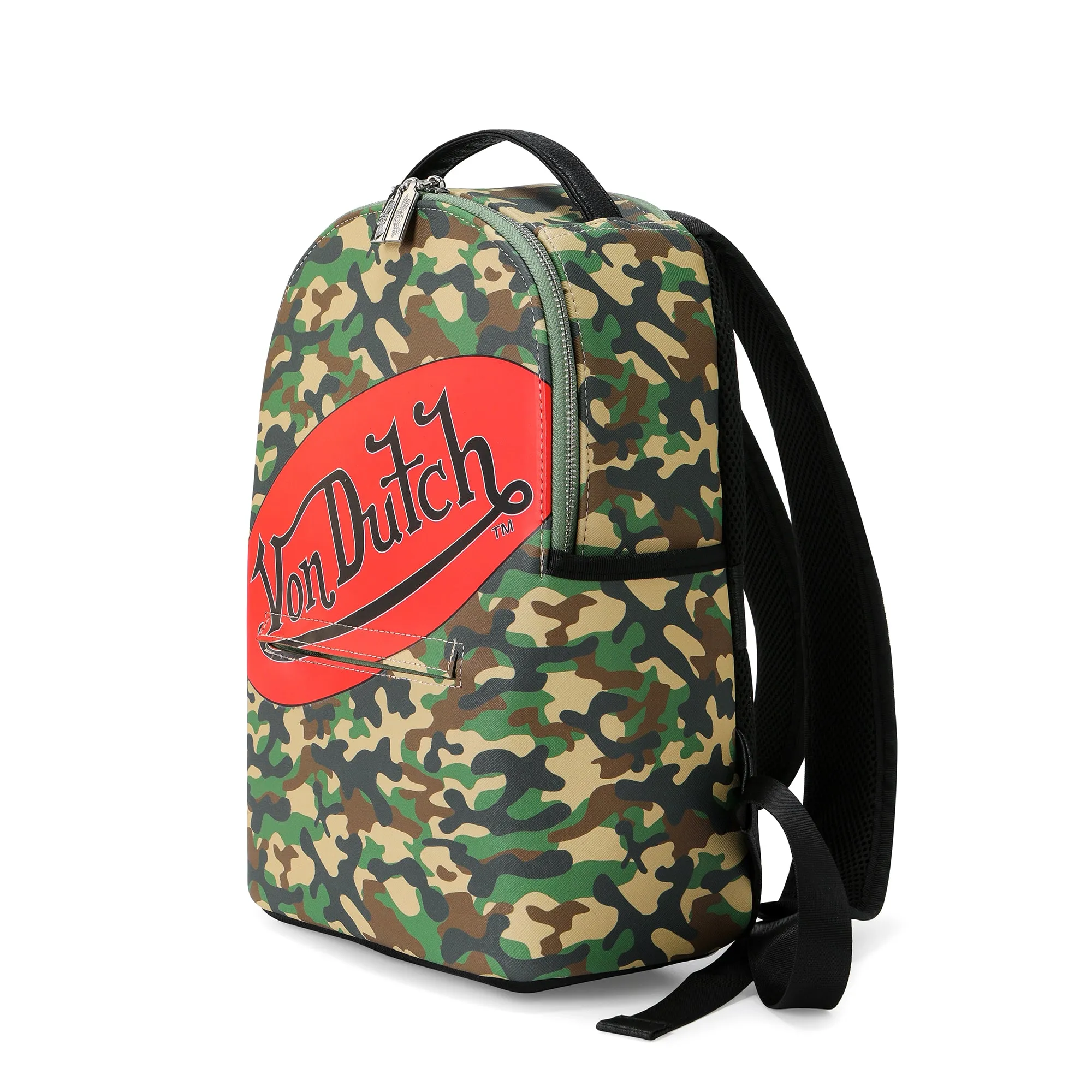 Large Green Camo Backpack sold by Von Dutch product image thumbnail 2