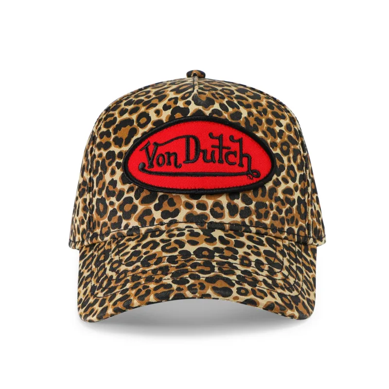 Classic Snapback Hat - Leopard sold by Von Dutch