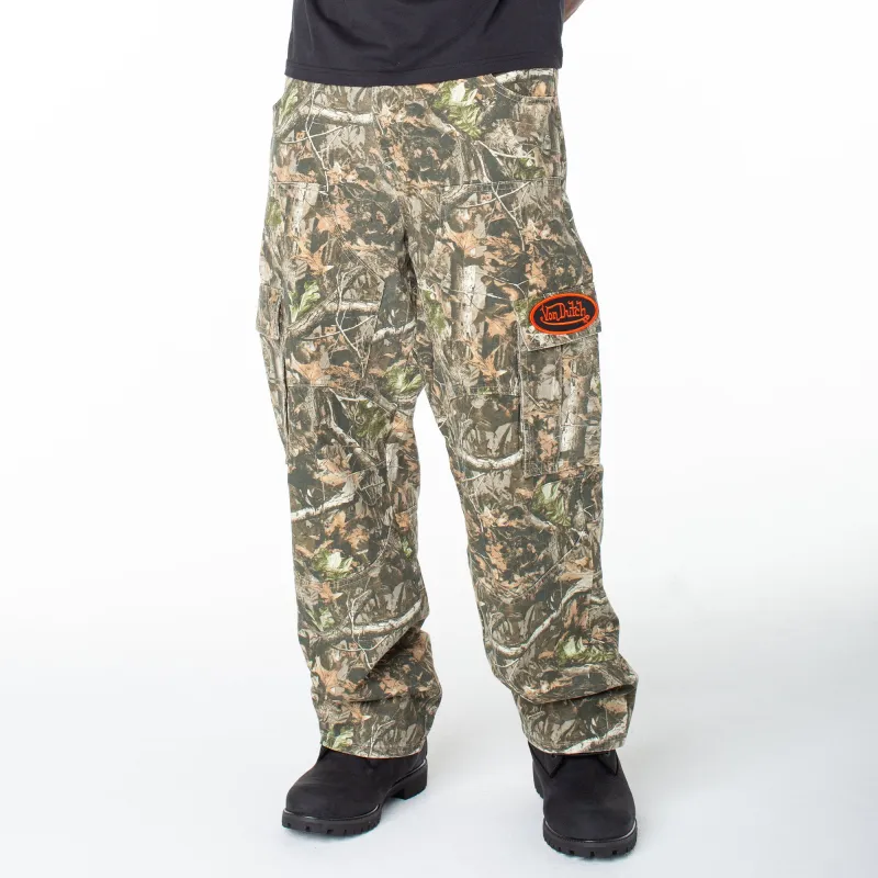 Von Dutch Men's Baggy Straight Double Cargo Hunter Pant made by Von Dutch