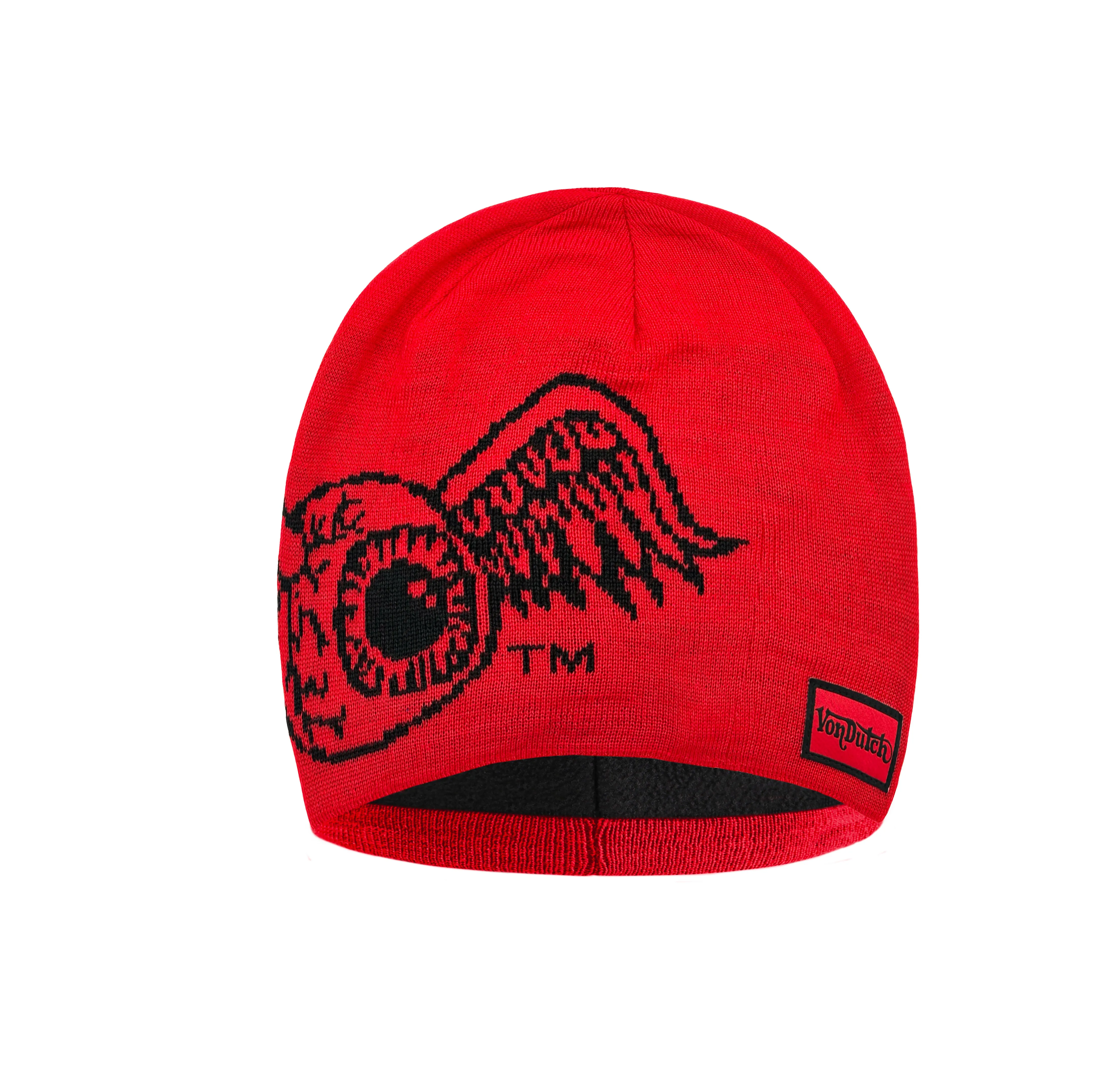 Flying Eye Beanies sold by Von Dutch