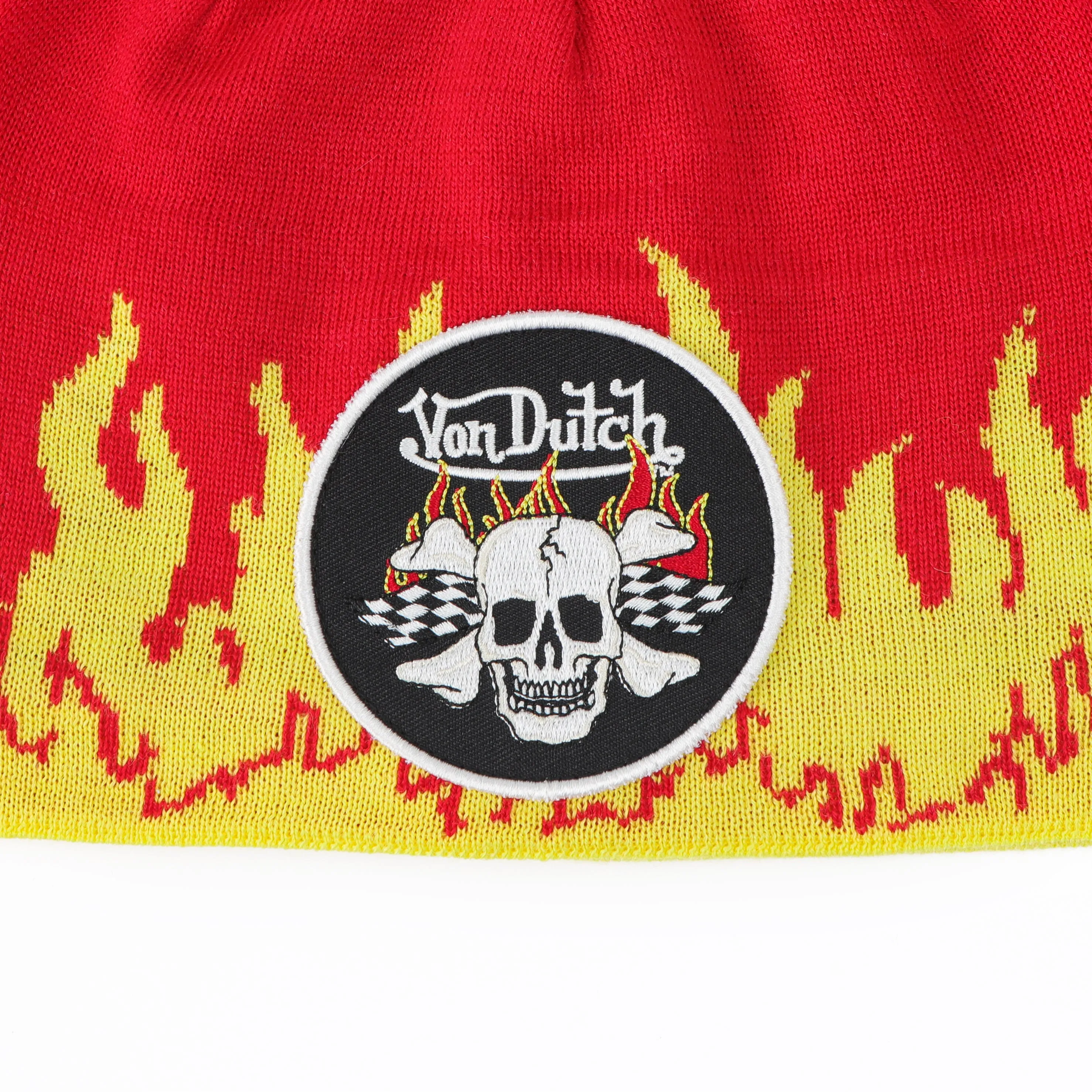 Road Reaper Flame Beanie sold by Von Dutch product image thumbnail 5