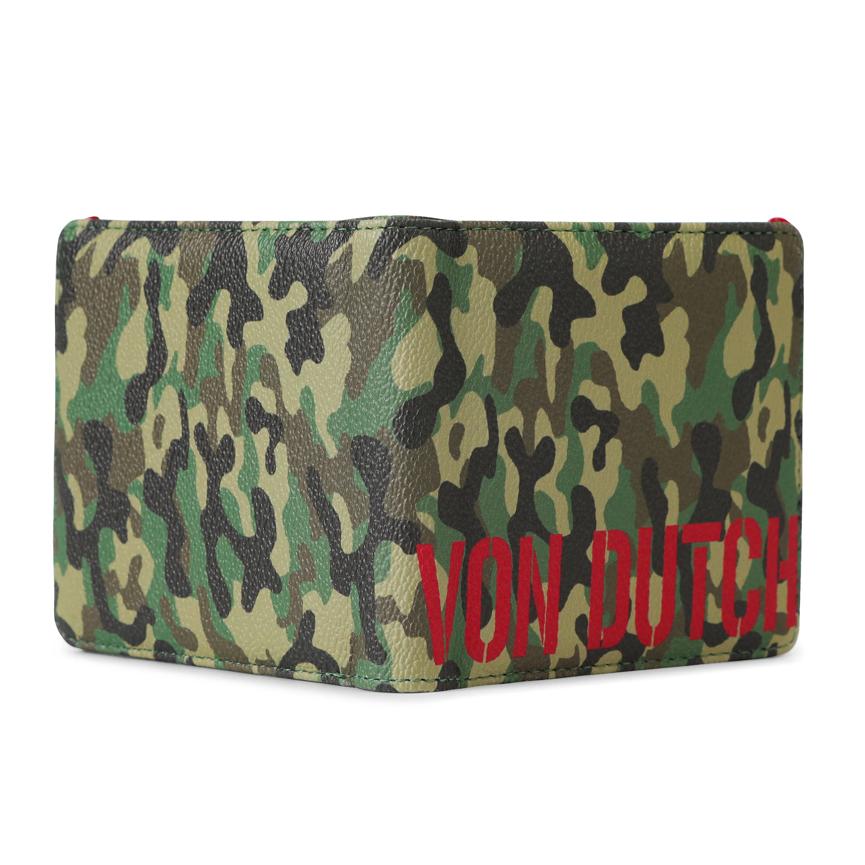 Camo Overprint Bi-fold Wallet sold by Von Dutch product image thumbnail 3