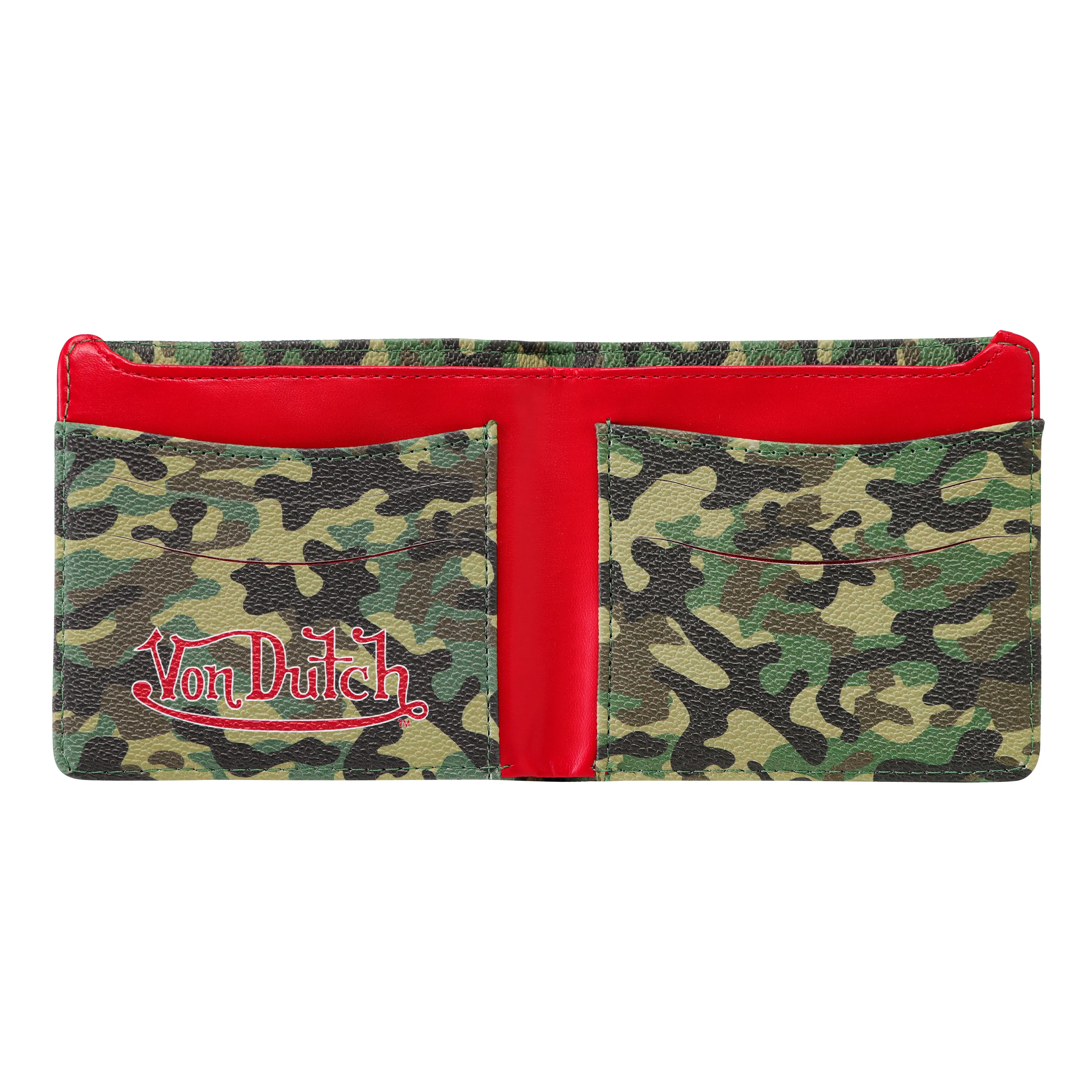 Camo Overprint Bi-fold Wallet sold by Von Dutch product image thumbnail 2