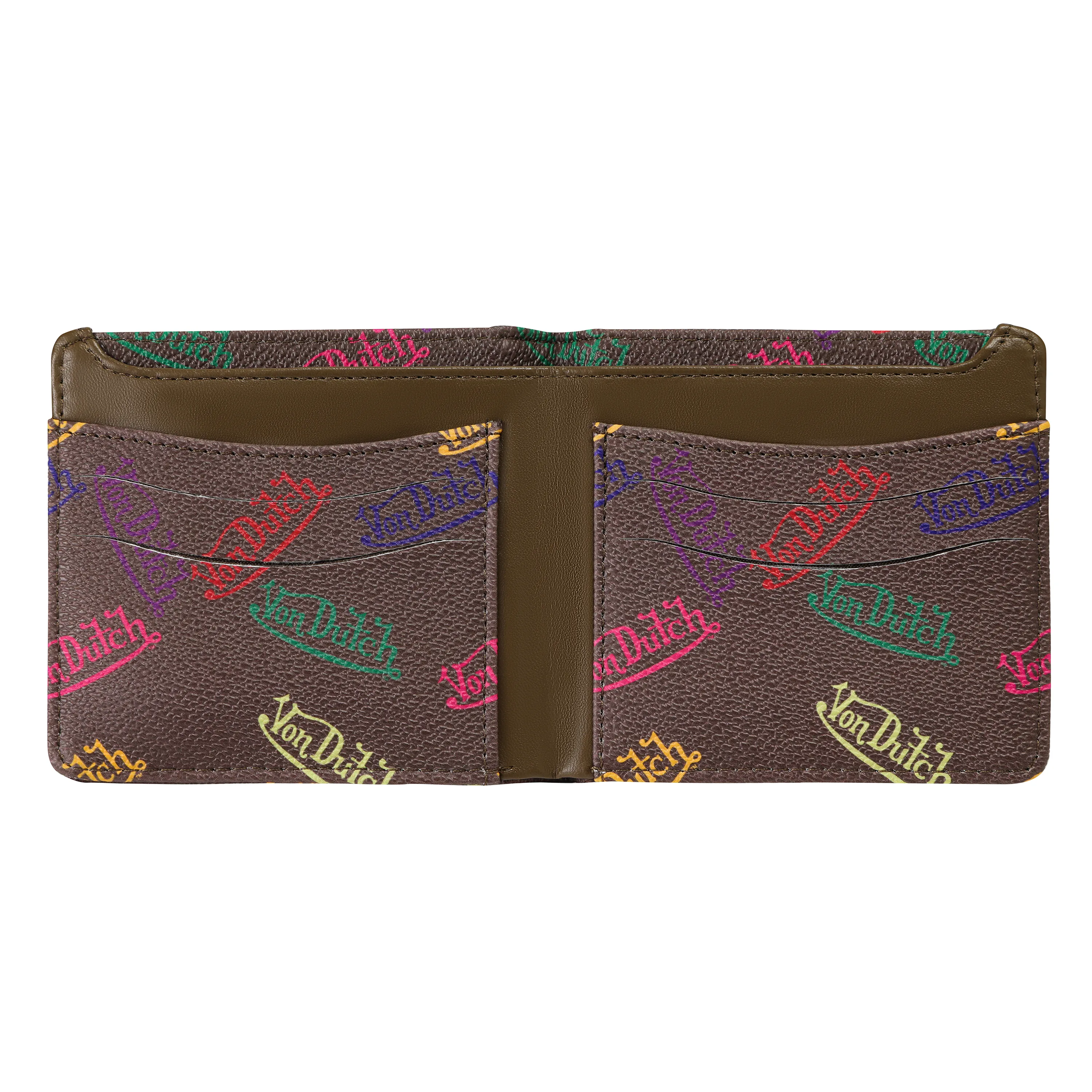Multi Logo Bi-fold Wallet sold by Von Dutch product image thumbnail 4