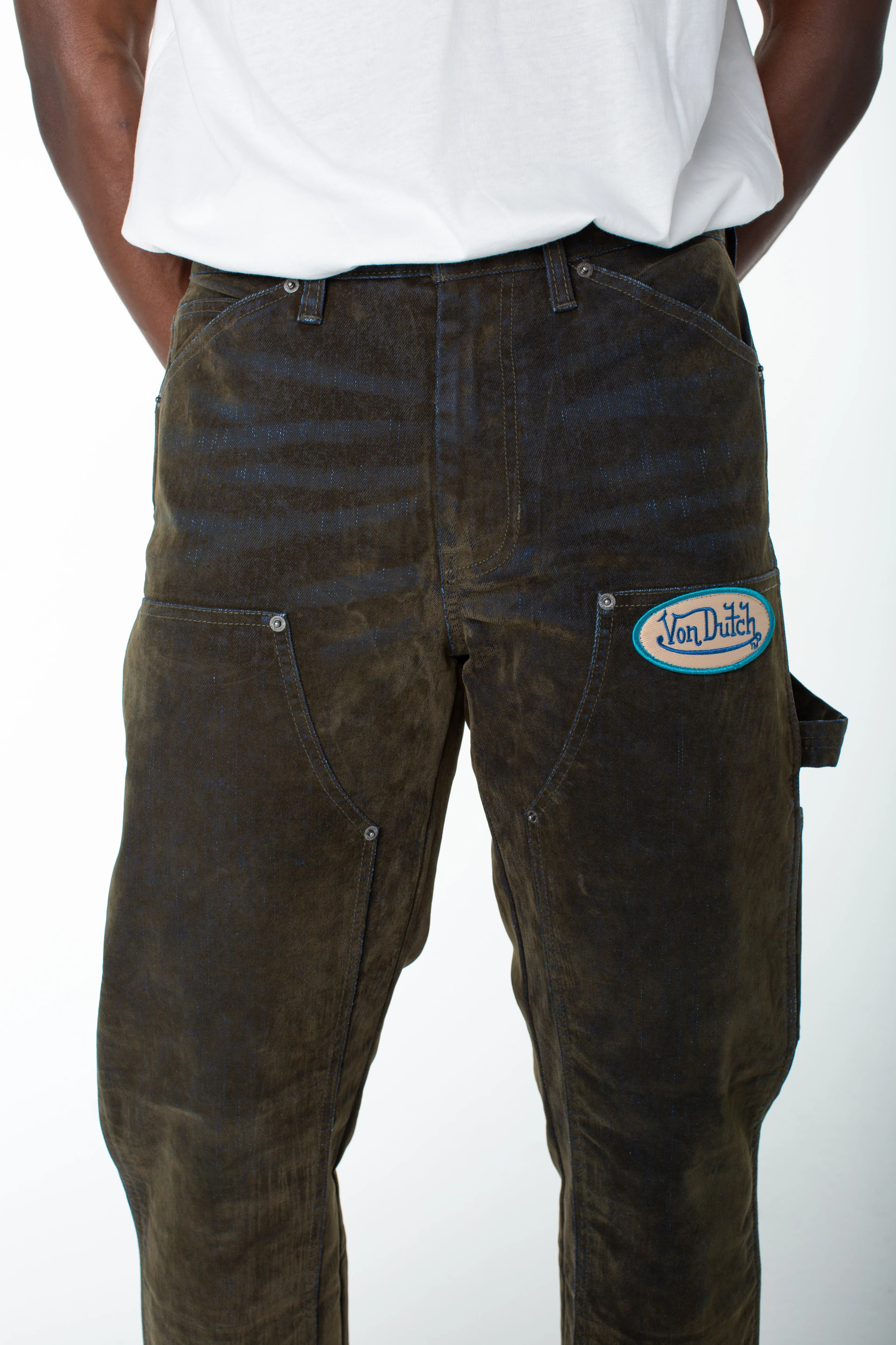 Men's The Wheels Double Knee sold by Von Dutch