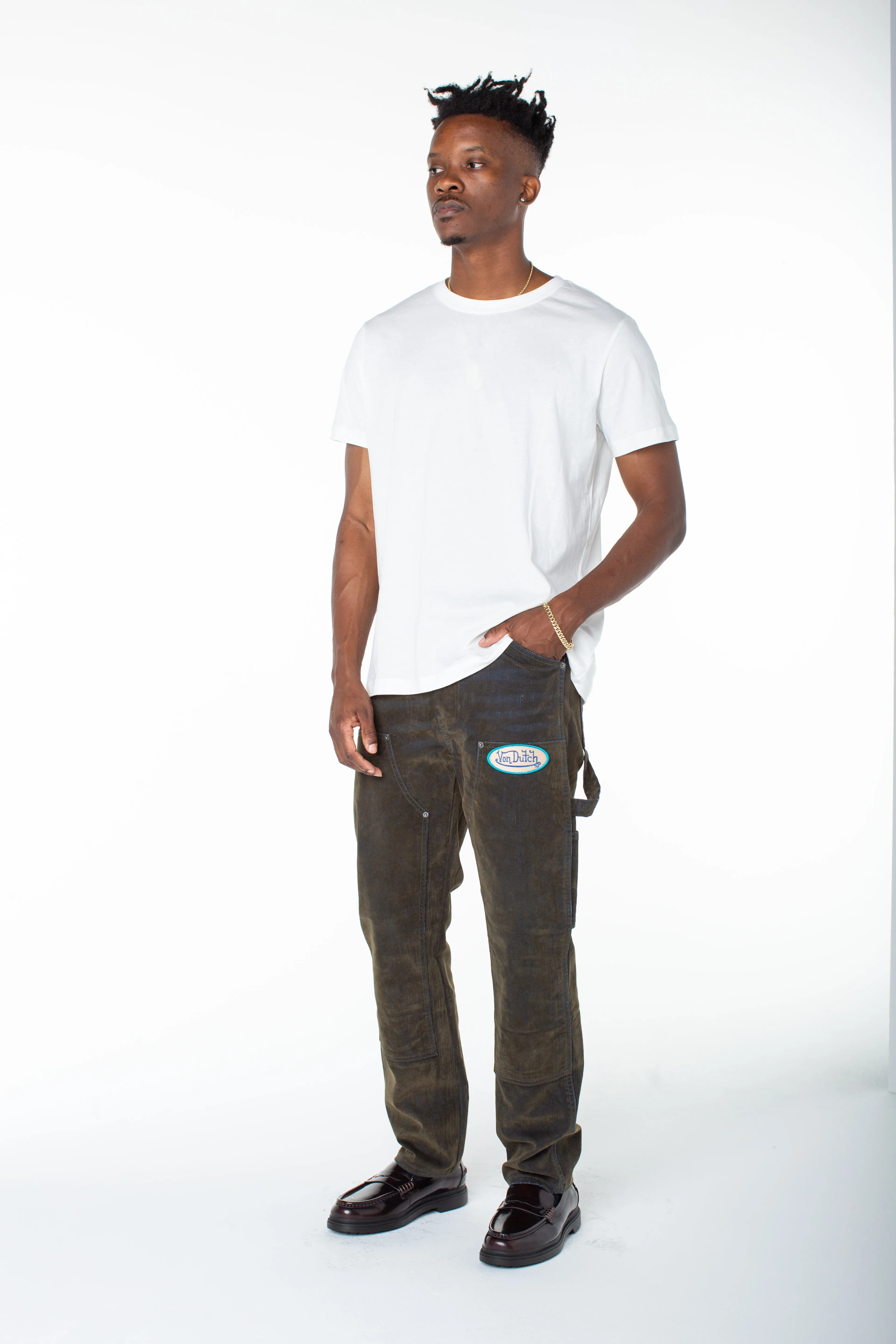 Men's The Wheels Double Knee sold by Von Dutch product image thumbnail 4