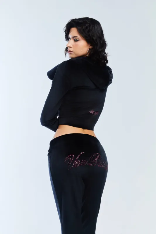 Velour Sweats - Black sold by Von Dutch