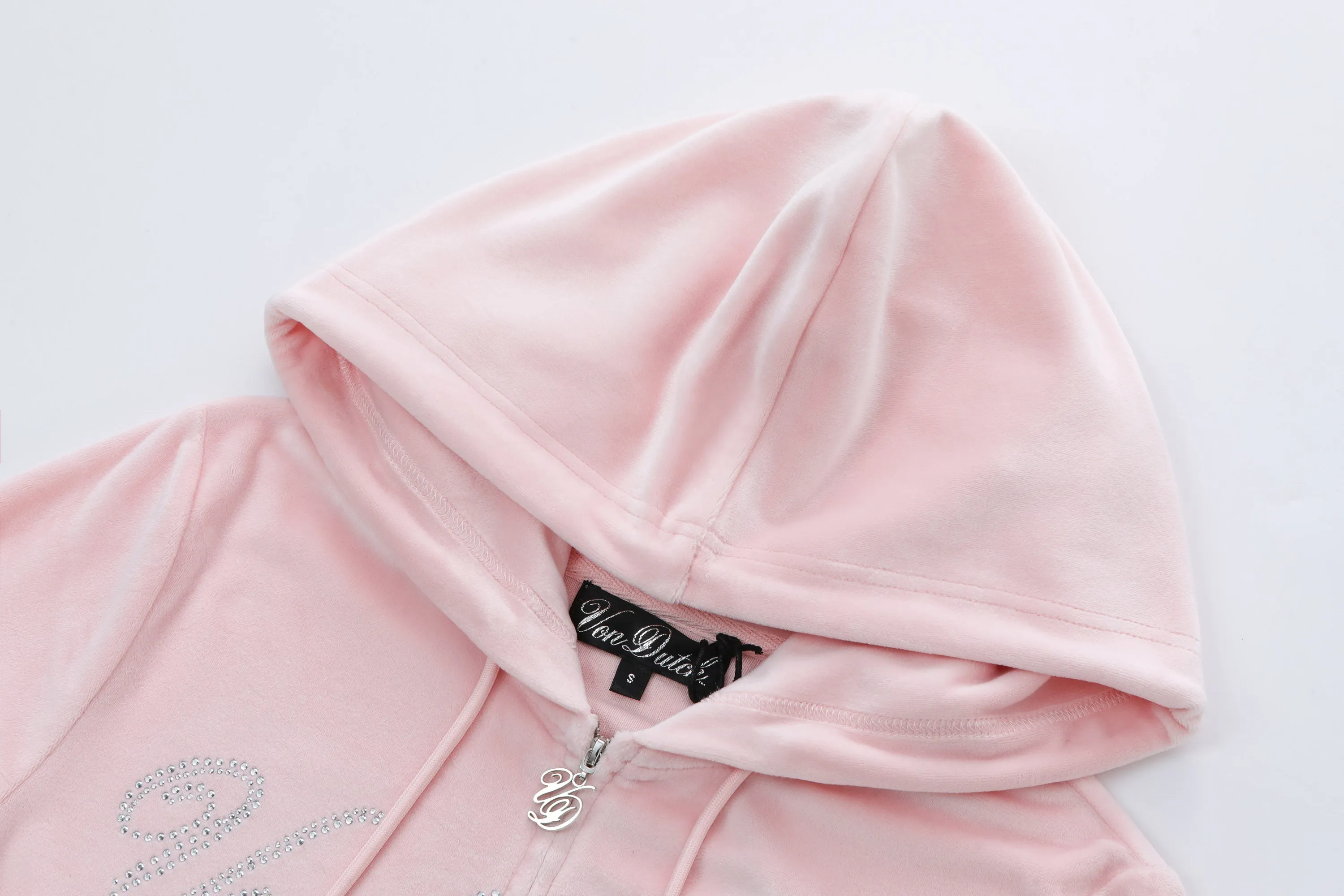 Velour Zip Up - Pink sold by Von Dutch product image thumbnail 5