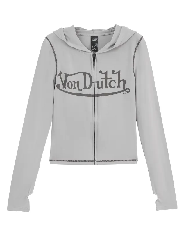 YOGA TOP - GREY sold by Von Dutch