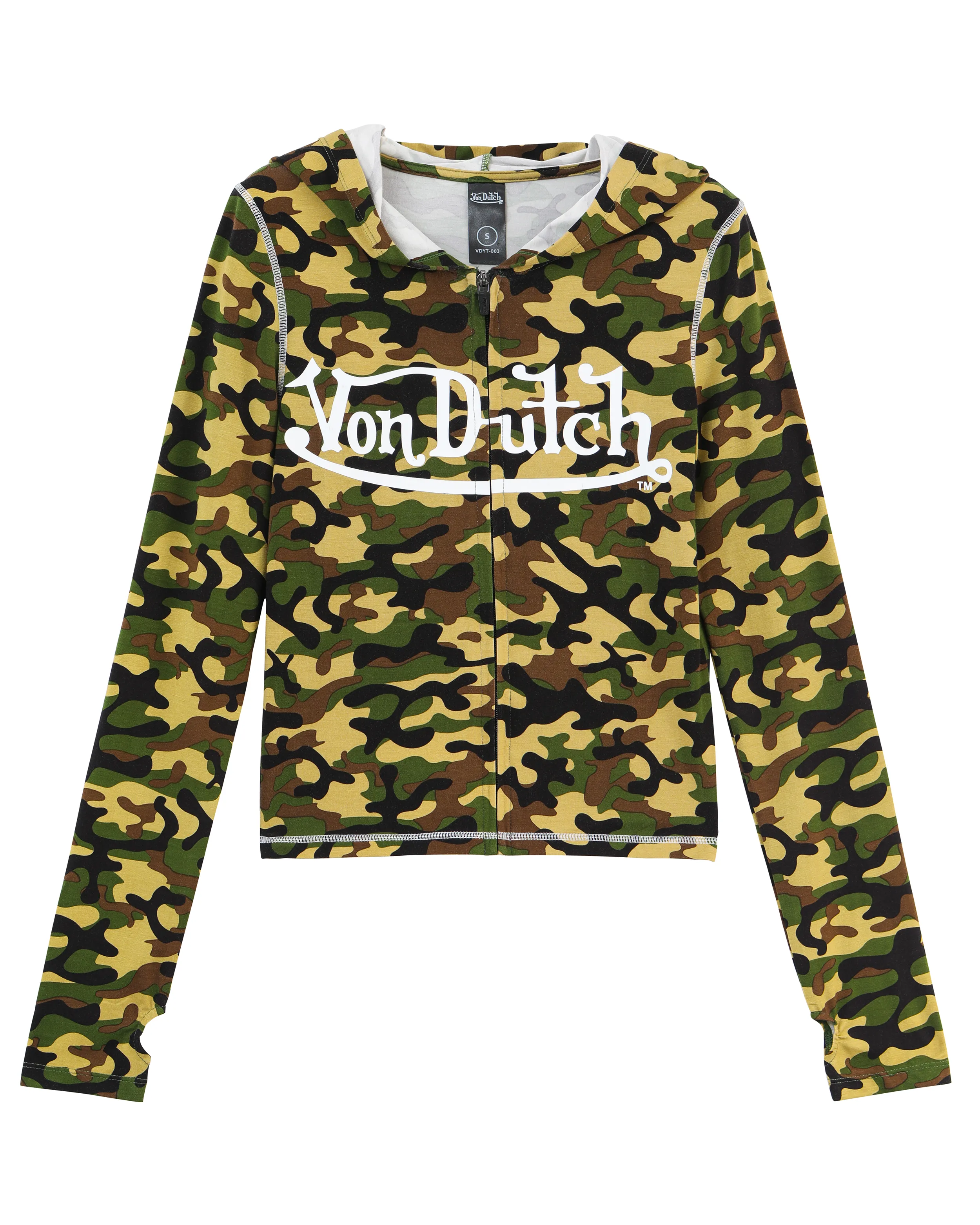 VON DUTCH ROXY TOP - CAMO sold by Von Dutch