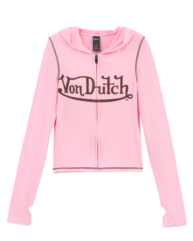 YOGA TOP - PINK sold by Von Dutch