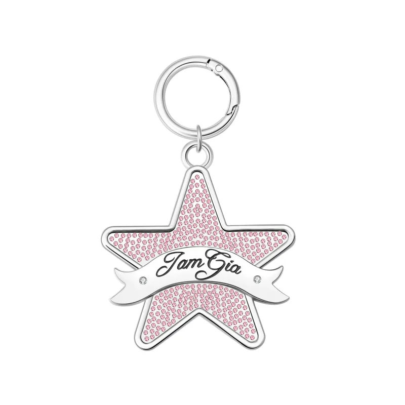 I.AM.GIA X VON DUTCH STAR KEYCHAIN - PINK made by Von Dutch