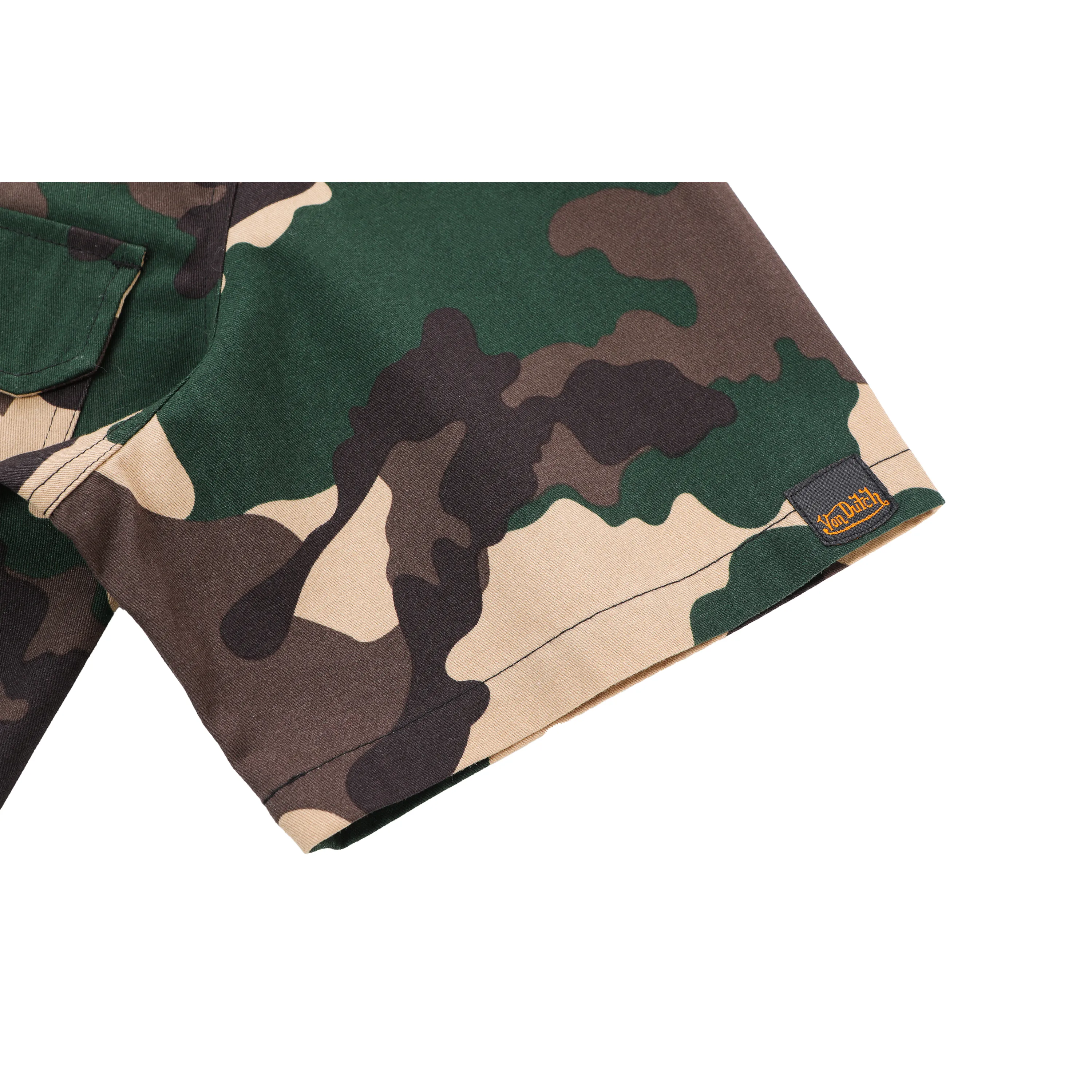Classic Mechanic Shirt - Camo sold by Von Dutch product image thumbnail 3
