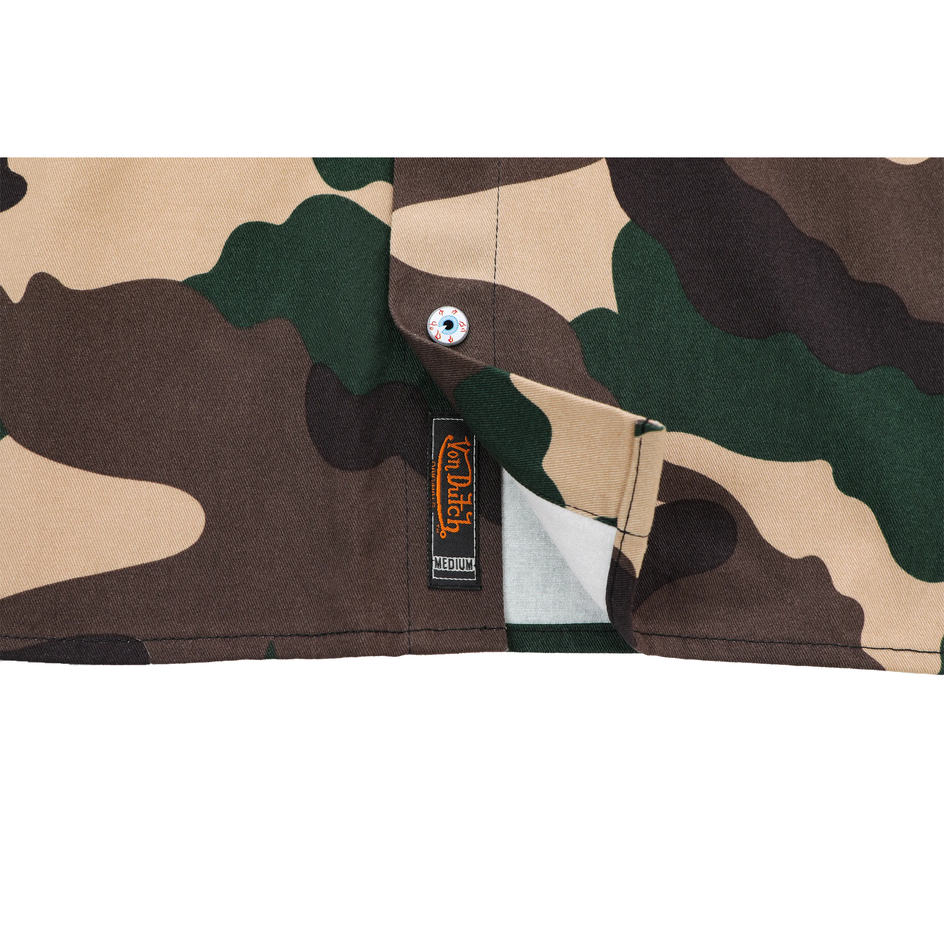 Classic Mechanic Shirt - Camo sold by Von Dutch product image thumbnail 5