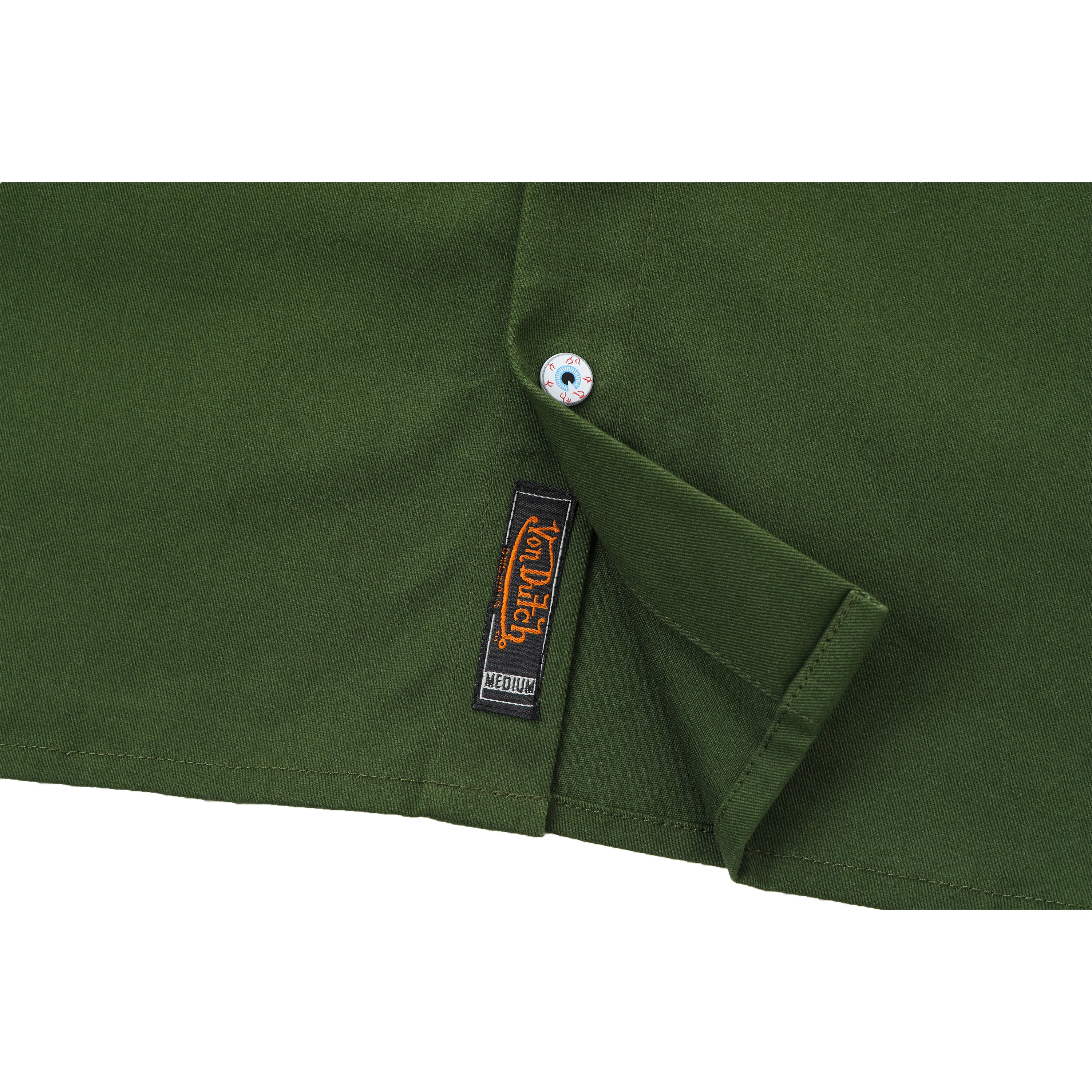 Classic Mechanic Shirt - Olive sold by Von Dutch product image thumbnail 3