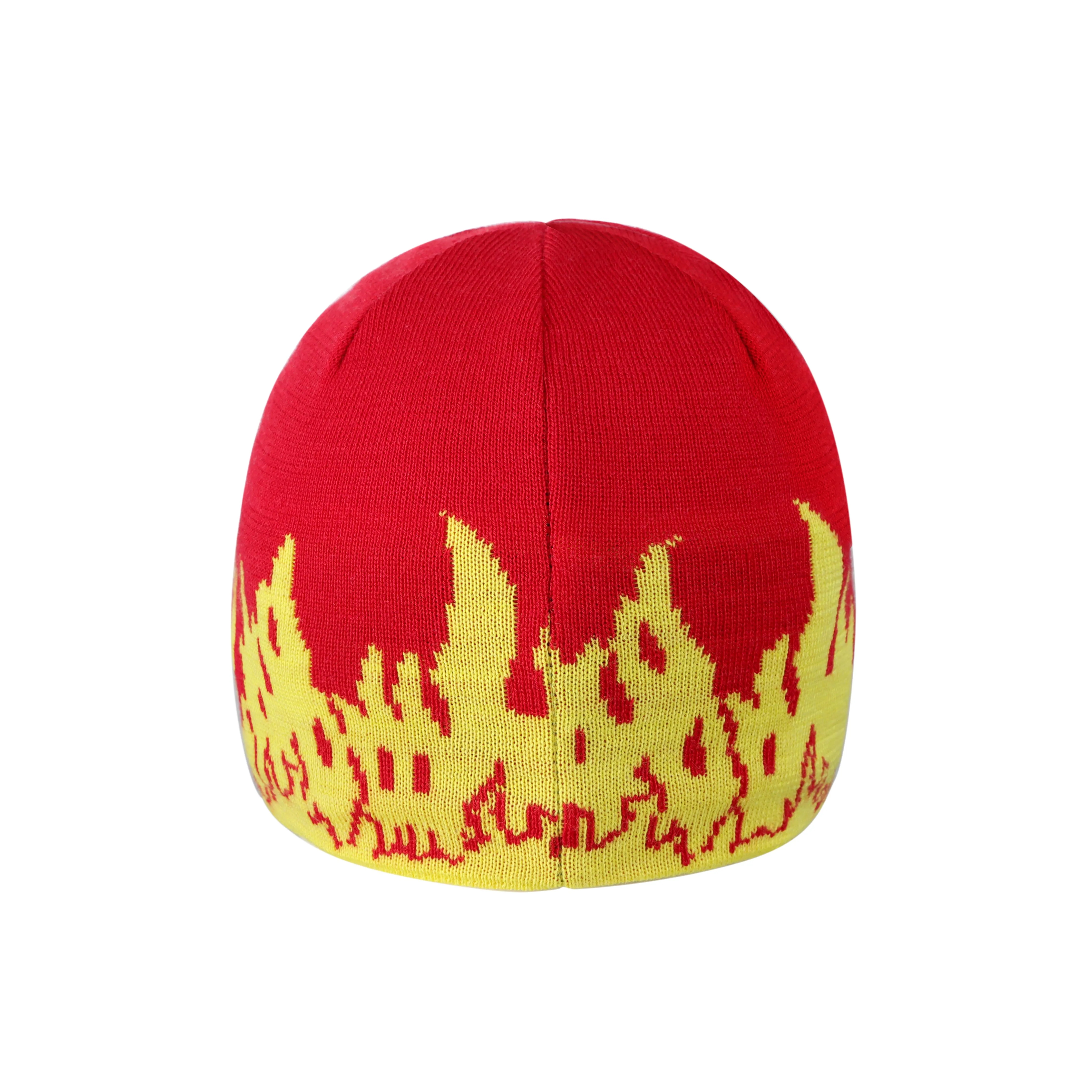 Road Reaper Flame Beanie - Red sold by Von Dutch product image thumbnail 4