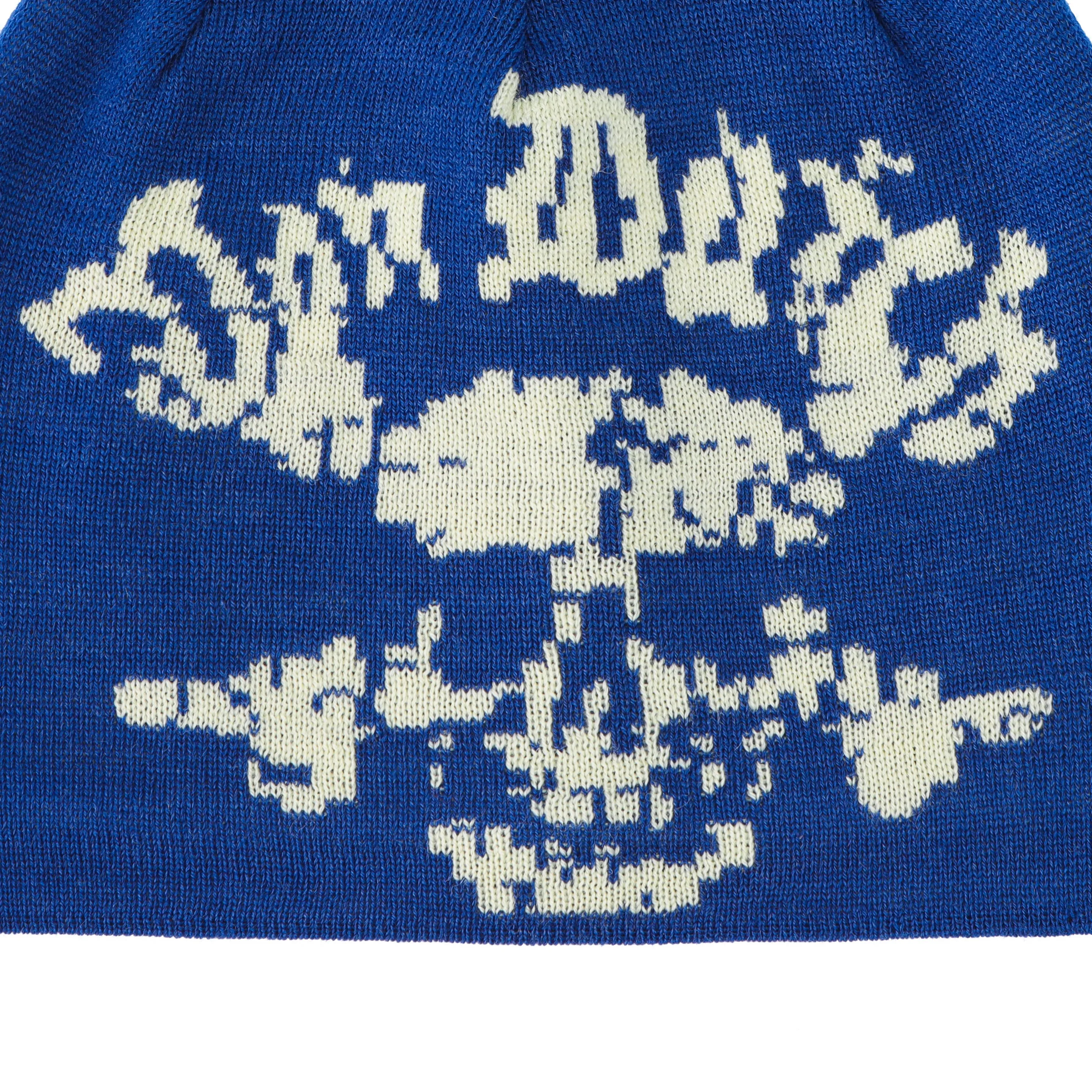 Glitch Reaper Beanie - Navy sold by Von Dutch product image thumbnail 3