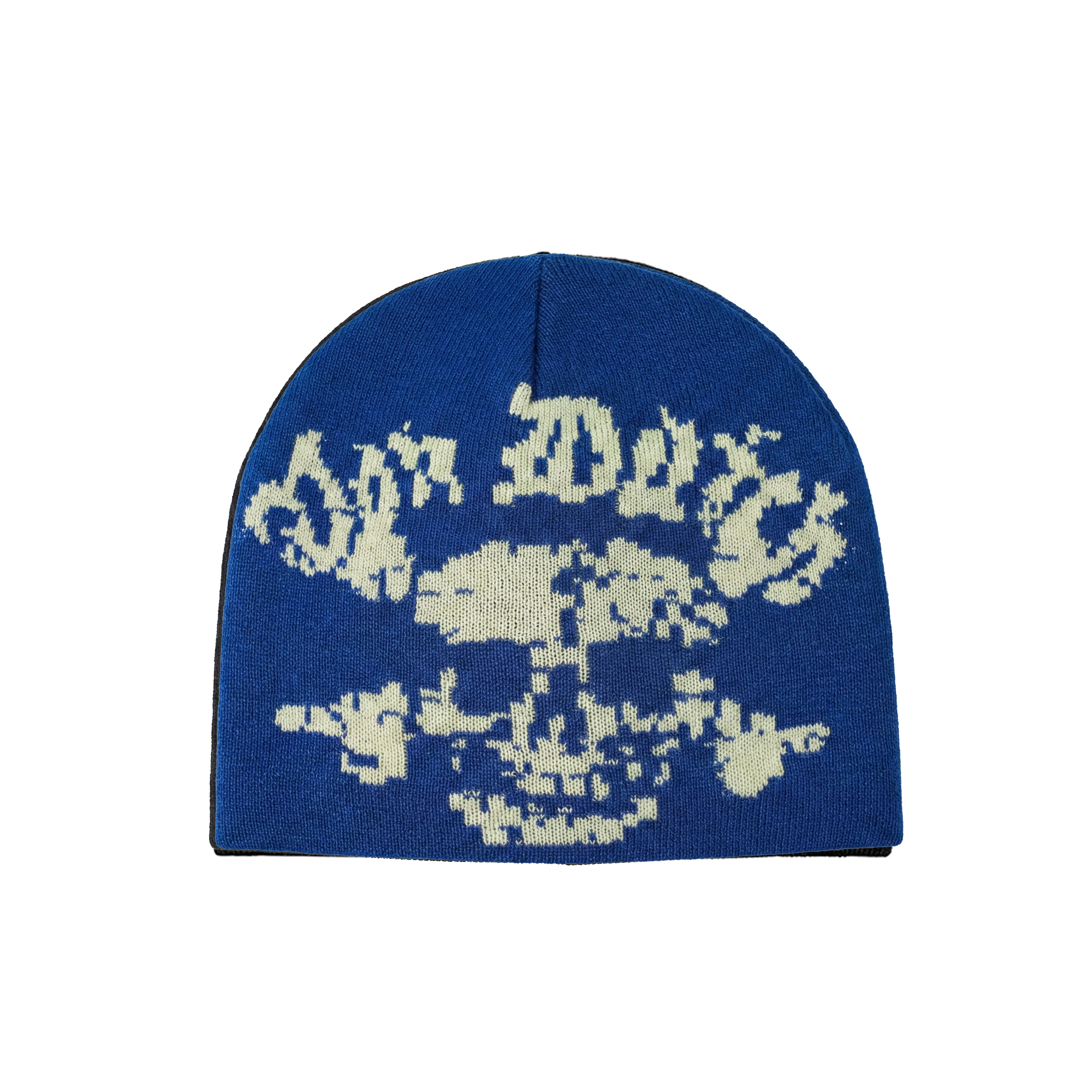 Glitch Reaper Beanie - Navy sold by Von Dutch