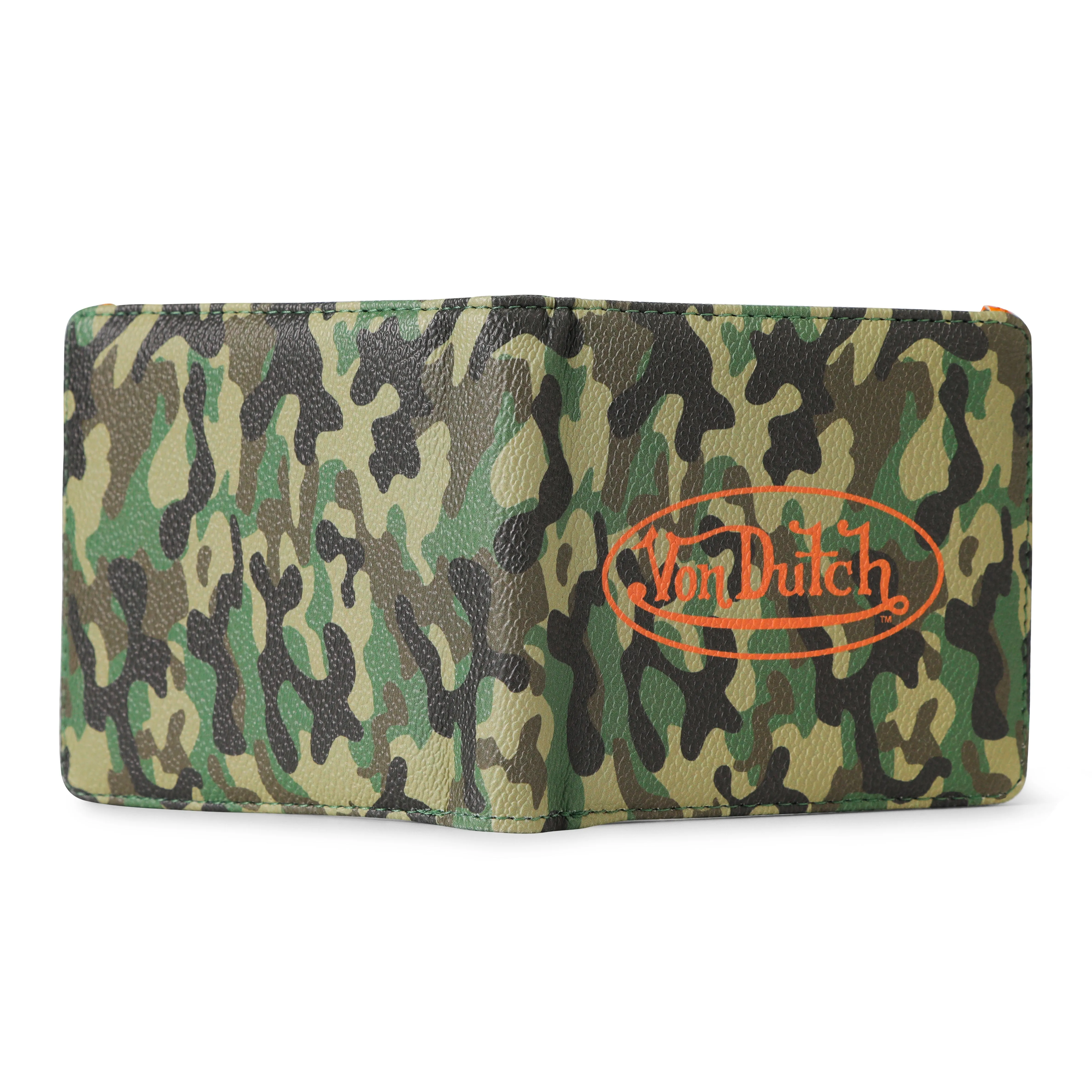 Classic Logo Bi-fold Wallet - Camo sold by Von Dutch product image thumbnail 3