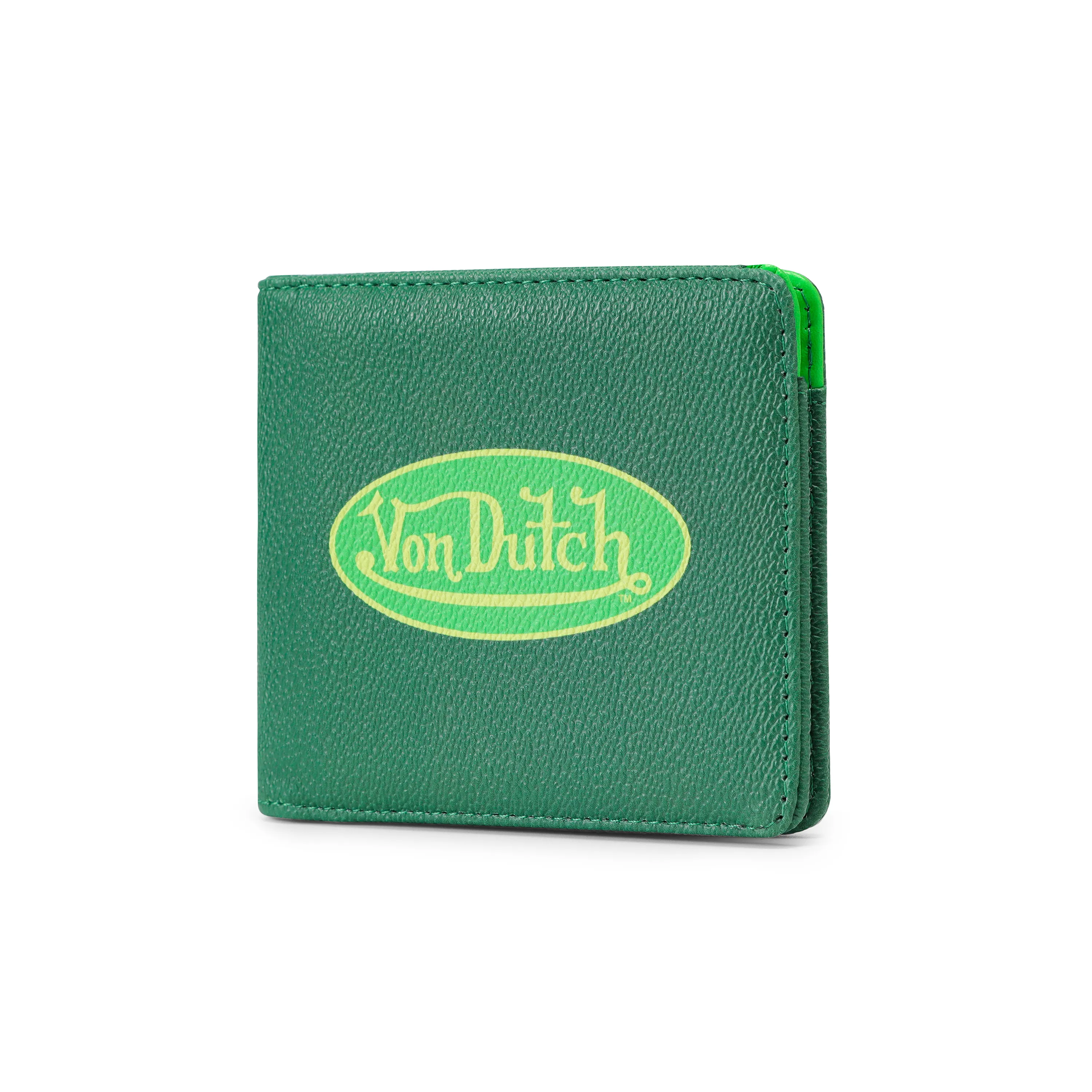 Classic Logo Bi-fold Wallet - Green sold by Von Dutch product image thumbnail 4