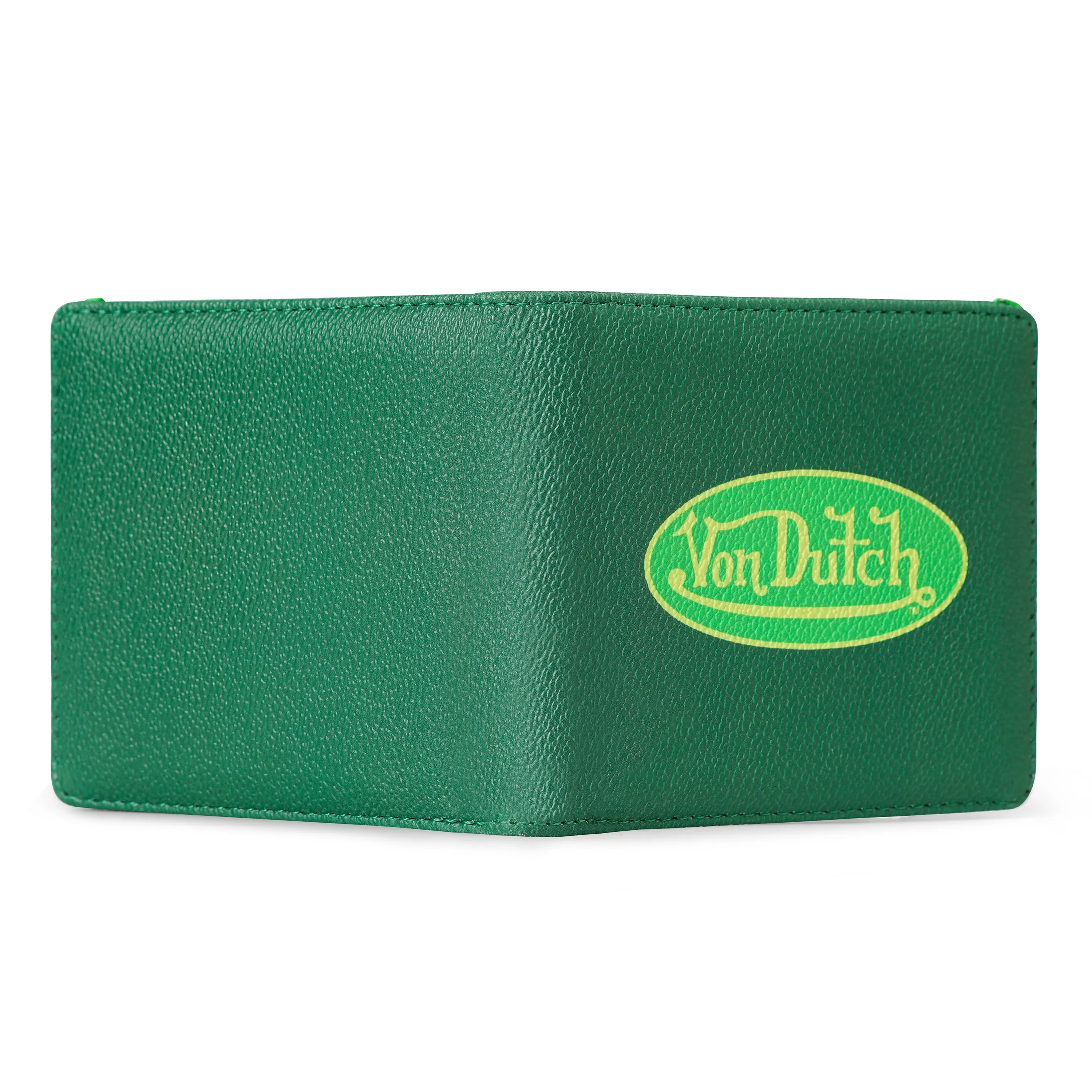 Classic Logo Bi-fold Wallet - Green sold by Von Dutch product image thumbnail 2