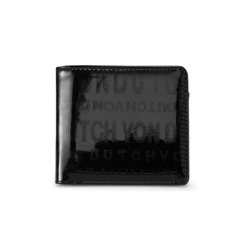Mirror Logo Bi-fold Wallet - Black sold by Von Dutch